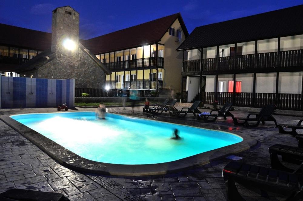 Pensiunea Miasor Hotell Murighiol Exteriör bild